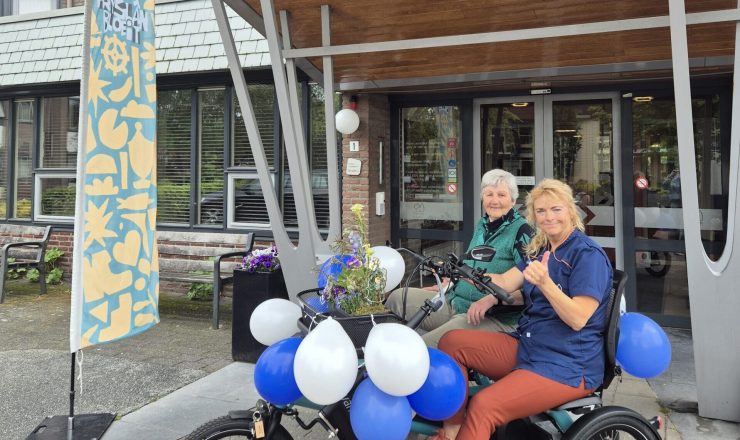 Samen op de duofiets